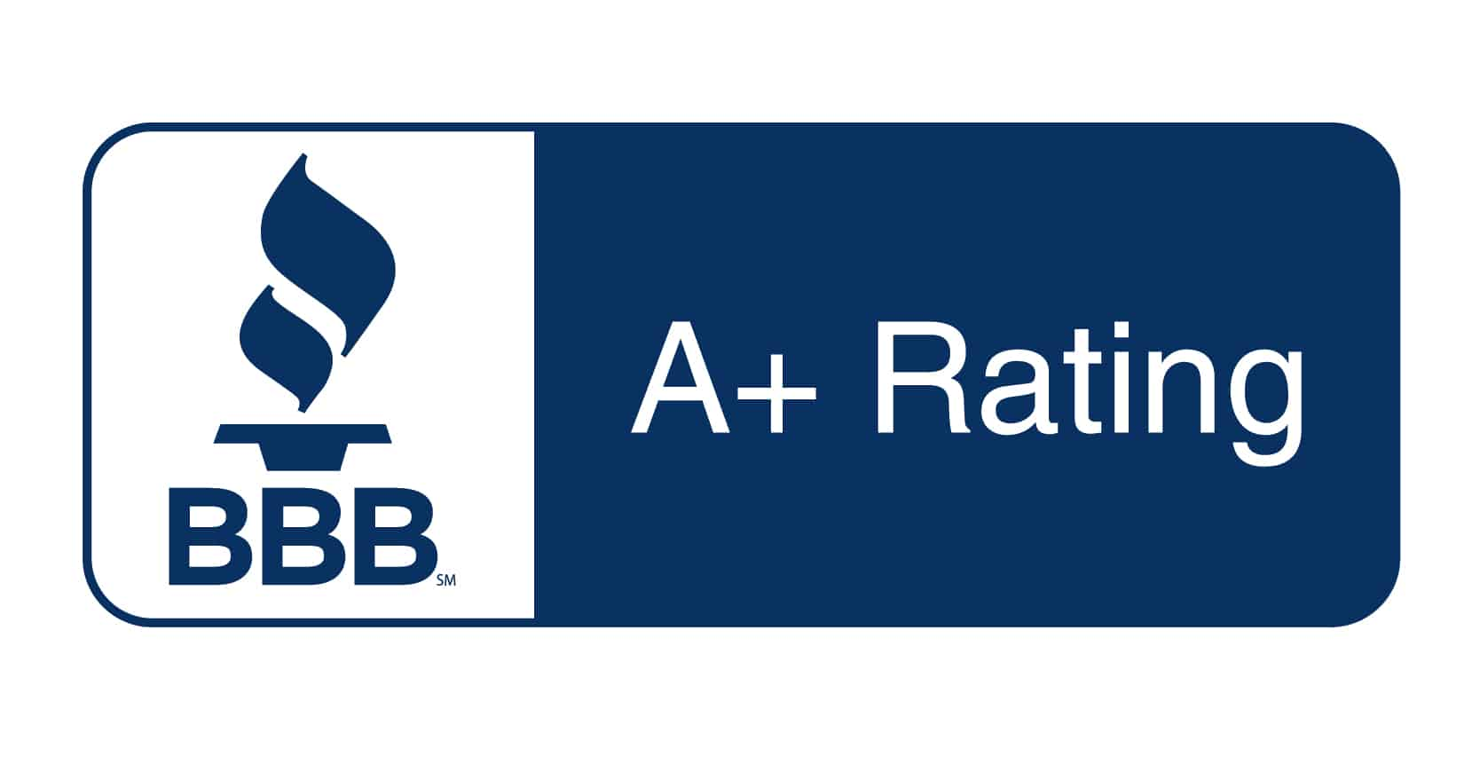 BBB A+ Rating badge